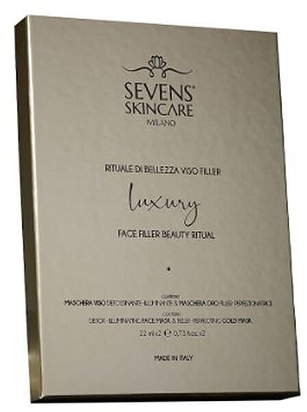 Філер-маска для обличчя - Sevens Skincare Facial Beauty Ritual — фото N1