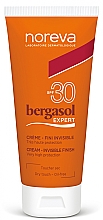 Сонцезахисний крем - Noreva Laboratoires Bergasol Expert Invisible Finish Cream SPF 30+ — фото N2