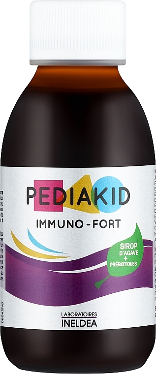 Питний "Імуно-Форт. Чорниця" для зміцнення імунітету дітей - Pediakid Immuno-Fort — фото N1