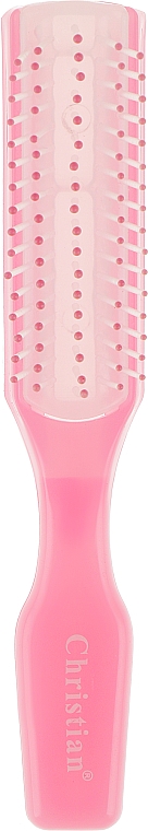Гребінець для волосся "Міні", CR-4236, рожевий - Christian — фото N1
