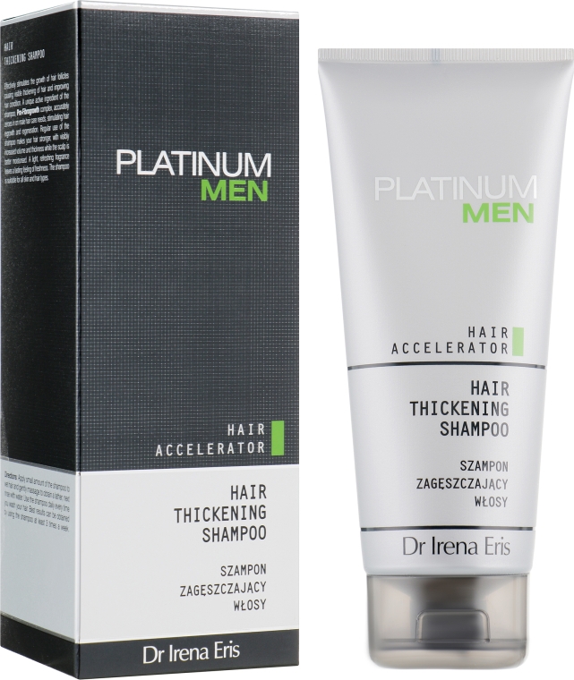 Шампунь для тонких волос - Dr Irena Eris Platinum Men Hair Accelerator Hair Thickening Shampoo