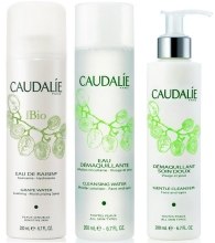 Парфумерія, косметика Набір - Caudalie Cleansing & Toning (wtr/200ml + milk/200ml + wtr/200ml)