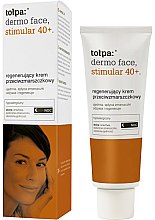 Парфумерія, косметика Крем для обличчя - Tolpa Dermo Face Stimular 40+ Night Cream SPF15