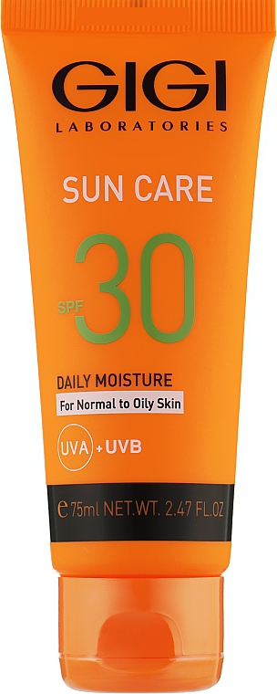 Захисний крем для нормальної й жирної шкіри - Gigi Sun Care Daily Protector Spf 30 Oily Skin — фото N1