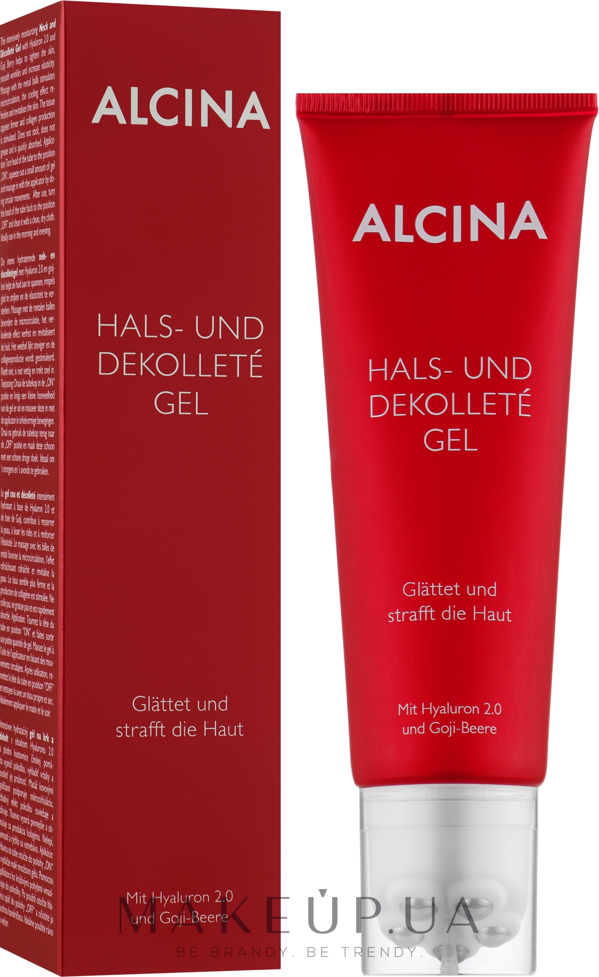 Гель для шеи и декольте - Alcina Hyaluron Neck And Decollete Gel — фото 100ml