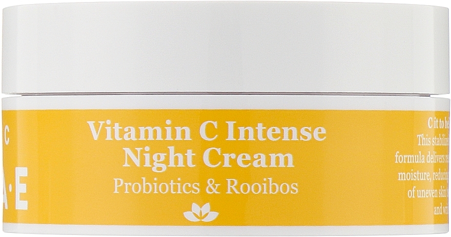 Интенсивный ночной крем с витамином С, пробиотиками и чаем ройбуш - Derma E Vitamin C Intense Night Cream (мини)