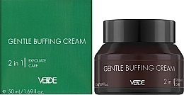 Мус-скраб для обличчя та брів - Verde Gentle Buffing Cream — фото N2