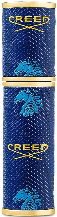 Creed Blue Refillable Travel Spray - Атомайзер для парфумерії, блакитний — фото N3