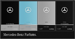 Духи, Парфюмерия, косметика Mercedes-Benz Man - Набор (edt/mini/4*7ml)