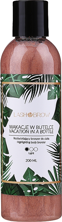 Бронзер для тіла - Lash Brow Body Bronzer (без помпи) — фото N1