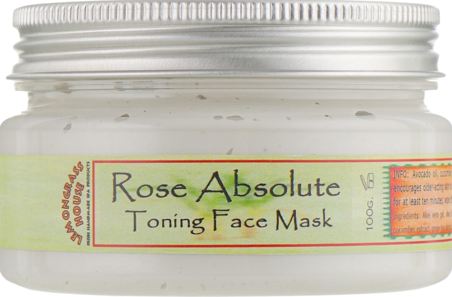 Маска для лица "Роза" - Lemongrass House Rose Absolute Toning Face Mask