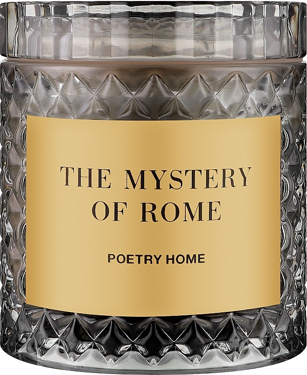 Poetry Home The Mystery Of Rome Candle - Парфюмированная свеча — фото N3