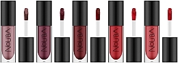 Набір №1 - NoUBA Millebaci Box Set 5 Kisses Experience (lipstick/5х3ml) — фото N2