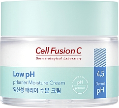 Інтенсивно зволожувальний крем для чутливої шкіри обличчя - Cell Fusion C Low pH pHarrier Moisture Cream — фото N1
