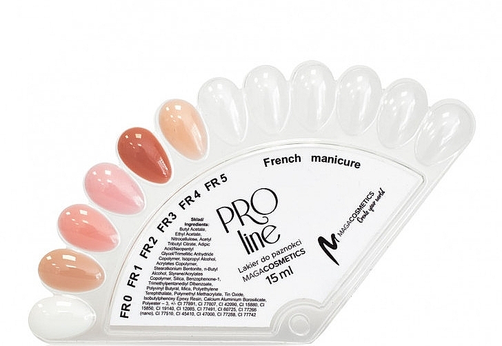 Лак для ногтей - Maga Cosmetics Pro Line French — фото N4
