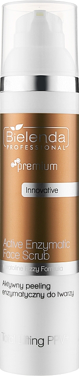 Ензимний пілінг для обличчя - Bielenda Professional Premium Total Lifting PPV+ Enzymatic Active Face Peeling — фото N1