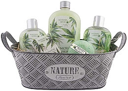 Духи, Парфюмерия, косметика Набор, 5 продуктов - Bohemia Gifts Bohemia Herbs Hemp Gift Tin Box