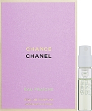 Духи, Парфюмерия, косметика Chanel Chance Eau Fraiche Eau - Парфюмированная вода (пробник)