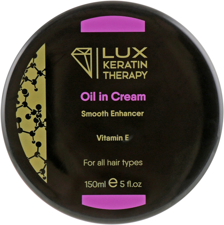 Масло-крем для разглаживания и защиты волос с витамином Е - Lux Keratin Therapy Renewal Keratin	