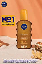 Масло-спрей для загара с каротином SPF6 - NIVEA Sun Intense Bronze Oil-Spray — фото N7