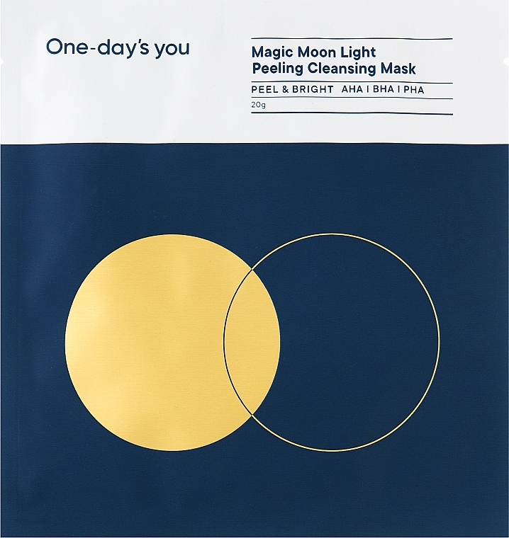 Очищувальна маска для обличчя - One-Days You Magic Moon Light Peeling Cleansing Mask — фото N1