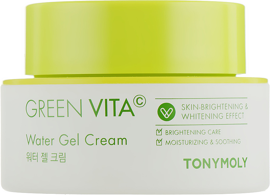 Увлажняющий витаминный крем - Tony Moly Green Vita C Water Gel Cream (мини) — фото N1