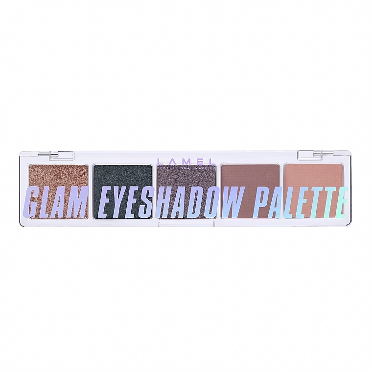 Палетка теней для век - LAMEL Make Up Glam Eyeshadow Palette