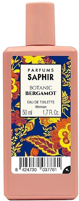 Saphir Parfums Botanic Bergamot - Туалетна вода — фото N1