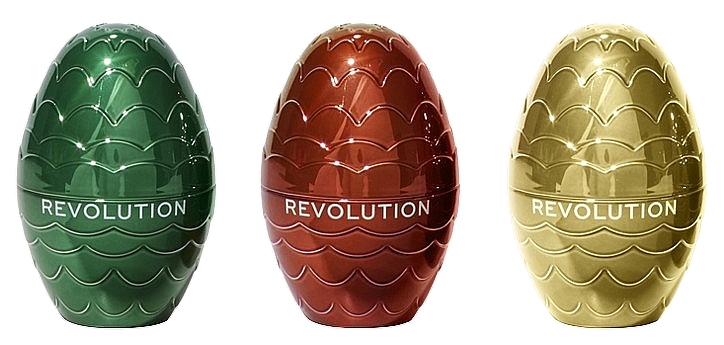 Набір - Makeup Revolution X House Of Dragon Dragon Egg Lip And Cheek Balm Set (balm/3x9g) — фото N2