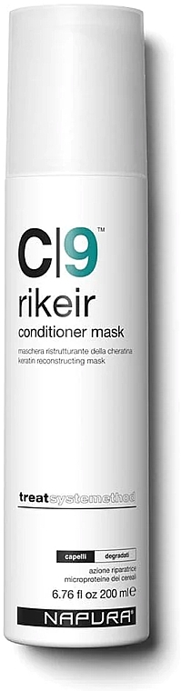 Маска-кондиционер "Кера-реконструктор" для волос - Napura C9 Rikeir Conditioner Mask — фото N2