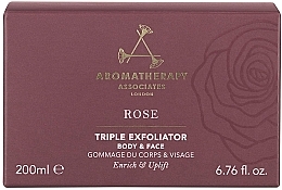 Відлущувальний засіб для обличчя - Aromatherapy Associates Rose Triple Exfoliator — фото N3