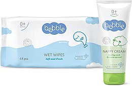 Парфумерія, косметика Набір - Bebble (wipes/72шт. + b/cr/75ml)