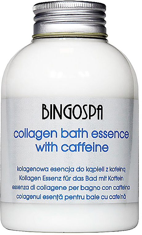 Коллагеновая эссенция для ванны - BingoSpa Fitnes Bath Essence Collagen With Caffeine — фото N1
