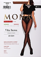 Парфумерія, косметика Колготки жіночі з низькою посадкою "Vita Bassa", 20 Den, daino - MONA