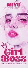 Набор - Miyo Girl Boss (lip/gloss/4ml + lip/pencil/1.2g) — фото N2