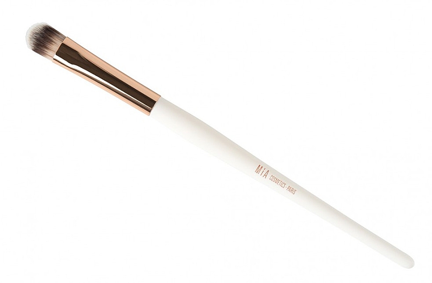 Великий плоский пензлик для нанесення тіней - Mia Cosmetics Paris Eye Shader Brush — фото N1