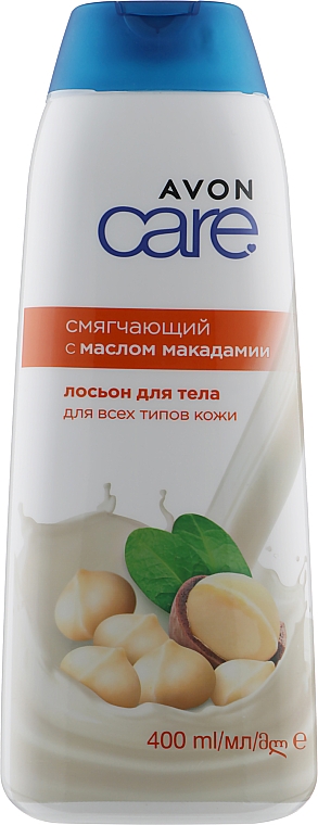 Увлажняющий лосьон для тела с маслом макадамии - Avon Care Softening Moisture With Macadamia Body Lotion — фото N1