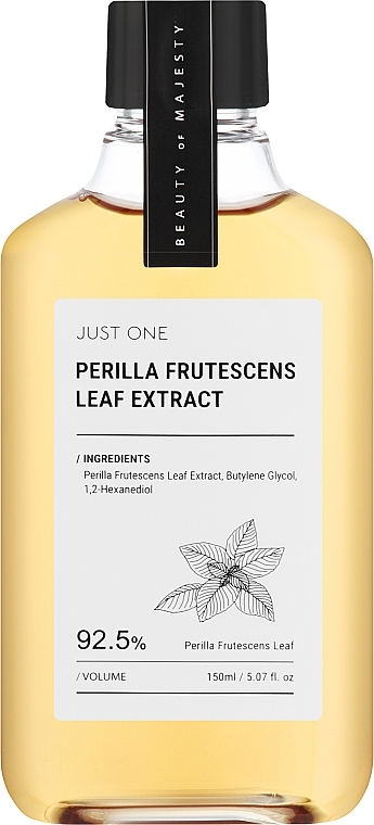 Тонік-есенція для обличчя - Beauty Of Majesty Just One Perilla Frutescens Leaf Extract — фото N3