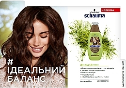 Шампунь для волос "Уход и Детокс" для жирных корней и сухих кончиков - Schauma — фото N5
