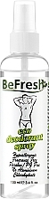 Парфумерія, косметика Дезодорант-спрей без запаху для тіла BeFresh, чоловічий - BeFresh Organic Deodorant Spray