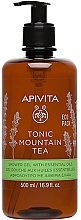 Гель для душа "Горный чай" с эфирными маслами - Apivita Tonic Mountain Tea Shower Gel with Essential Oils — фото N5