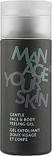 Гель-пілінг для обличчя і тіла - Dr.Spiller Manage Your Skin Gentle Face & Body Peeling Gel — фото N1