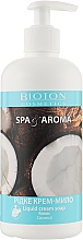 Жидкое крем-мыло с маслом кокоса - Bioton Cosmetics Spa & Aroma Coconut Liquid Cream Soap — фото N1