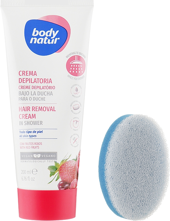 Крем для депіляції в душі - Body Natur In-Shower Hair Removal Cream