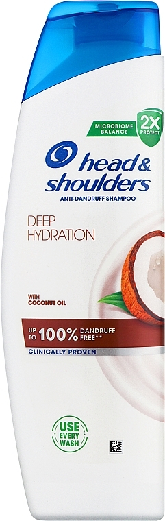 Шампунь для волосся - Head & Shoulders Deep Hydration Coconut Oil Shampoo — фото N1