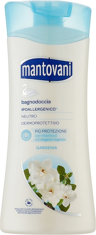 Гель-крем для душа и ванны "Гортензия" - Mantovani Neutral Bath Foam — фото N1