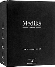 Духи, Парфюмерия, косметика РАСПРОДАЖА Набор для мужчин - Medik8 The CSA Philosophy Kit For Men (cr/50ml + ser/15ml + ser/30ml + gel/40ml) *