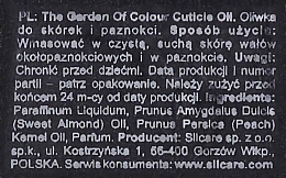Масло для ногтей и кутикулы - Silcare Garden of Colour Cuticle Oil Peach Nature — фото N2