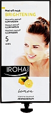 Парфумерія, косметика Маска для обличчя - Iroha Nature Brightening Peel-Off Mask Lemon