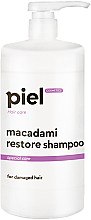 Духи, Парфюмерия, косметика Восстанавливающий шампунь для поврежденных волос - Piel Cosmetics Hair Care Macadami Restore Shampoo